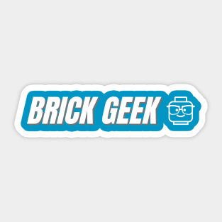 Brick Geek Sticker